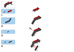 LEGO 8258 instructions page 9 – build guide